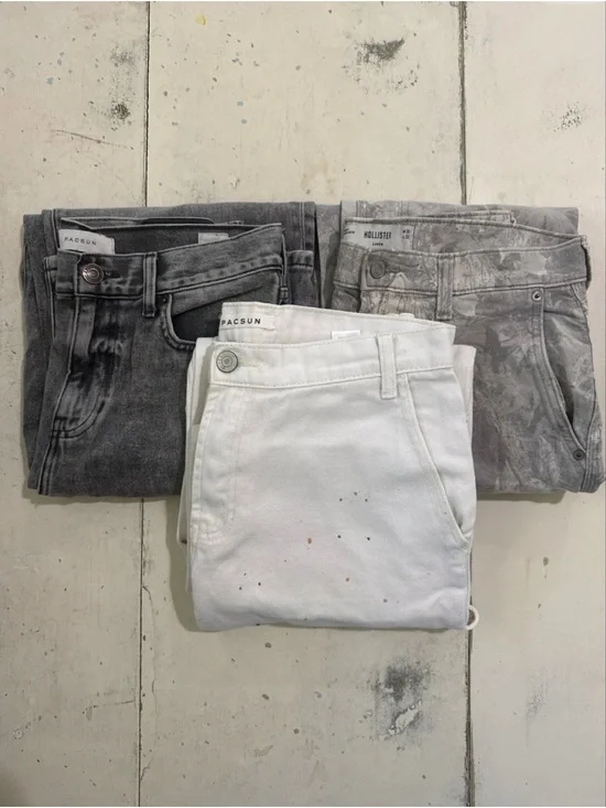 Pacsun/Hollister Mens Jeans Lot (3) - W30 X L32
