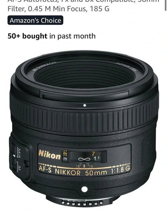 Nikon 50 mm 1.8G