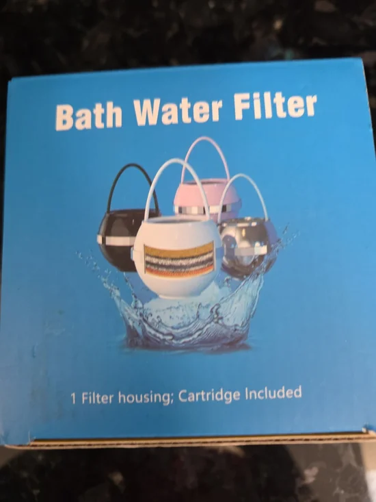 Bath Water Filter Housing - White | Home Bath