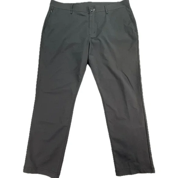 Public Rec Work to Play Pants Men 38x30 Black Performance Stretch Chino Trousers