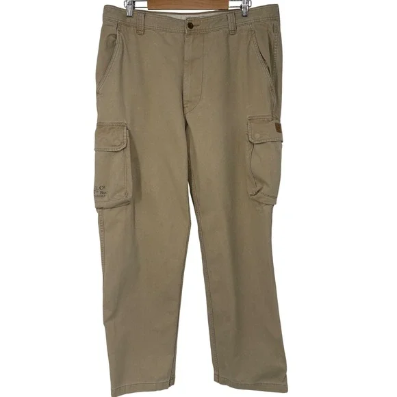 Y2K Polo Jeans Co Ralph Lauren Cargo Pants Baggy Vintage Straight Leg‎ 38X34