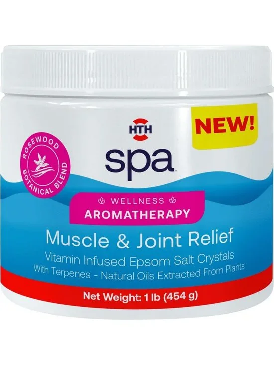 Aromatherapy Muscle & Joint Relief for Spas & Hot Tubs - 1lb Wellness Soak