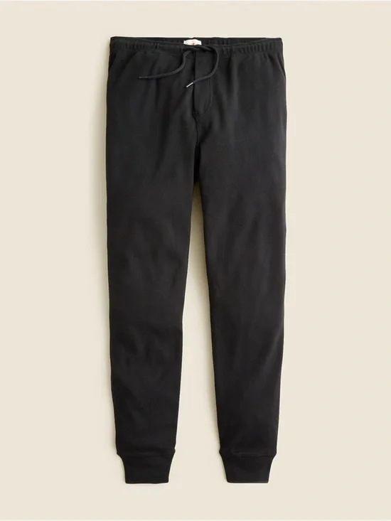 J crew Heritage brushed rib-knit jogger pant
