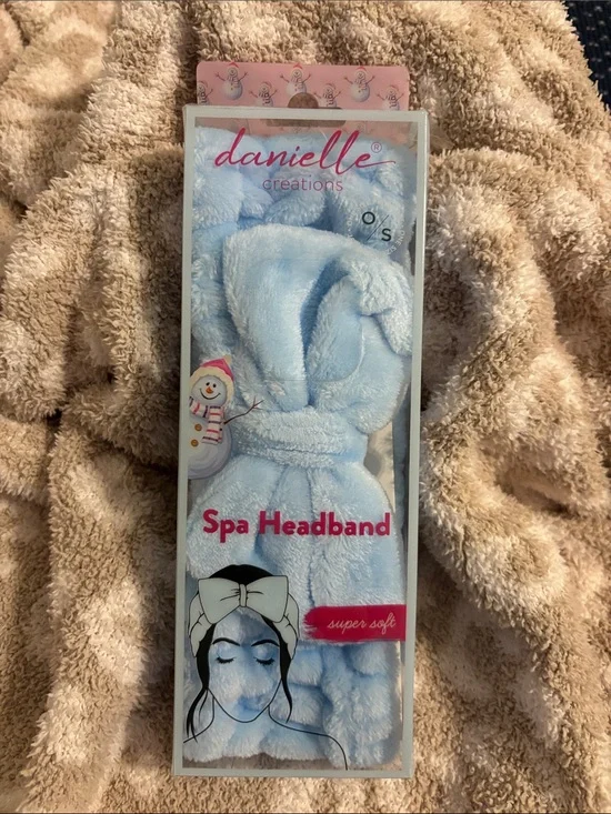 Danielle Creations Light Blue Spa Headband - Super Soft