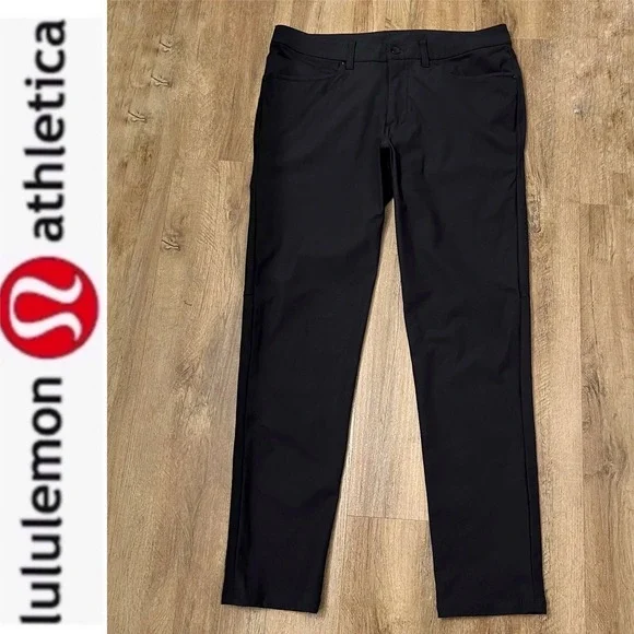 Lululemon ABC‎ Slim-Fit Pant Warpstremen Black (First Release Size 33