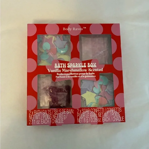 FREE IN BUNDLE Bath sparkle box