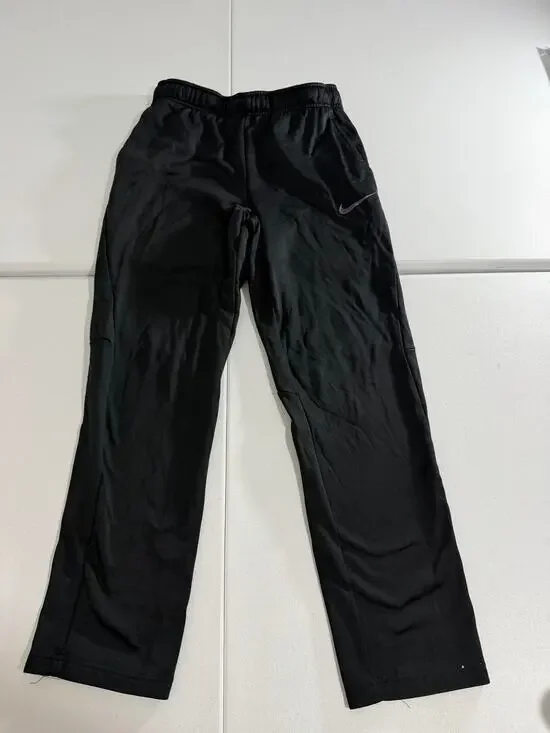 Nike Dri-Fit Men's Small Black Sweatpants Athletic Joggers Elastic Waist