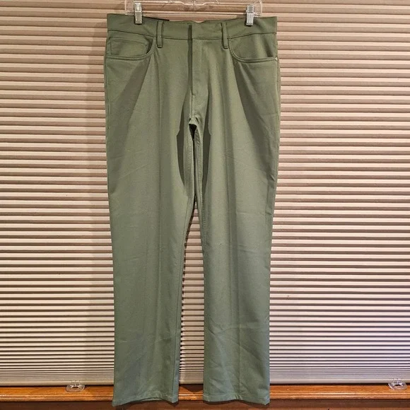 RLX Ralph Lauren Mens Tailored Fit Golf Pants Green 33x30 Recycled Poly NWT