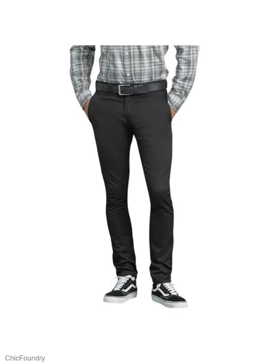 Dickies Skinny Fit Straight Leg Work Pants for Men