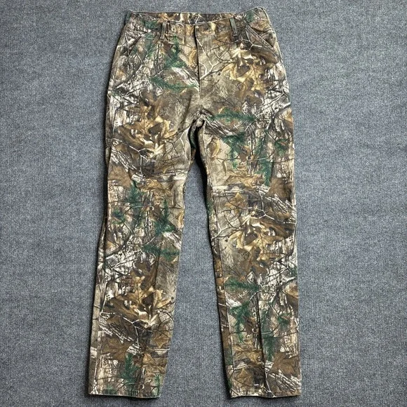 Vintage Carhartt‎ Camo Pants Men's 38x36 Realtree Carpenter USA B235977