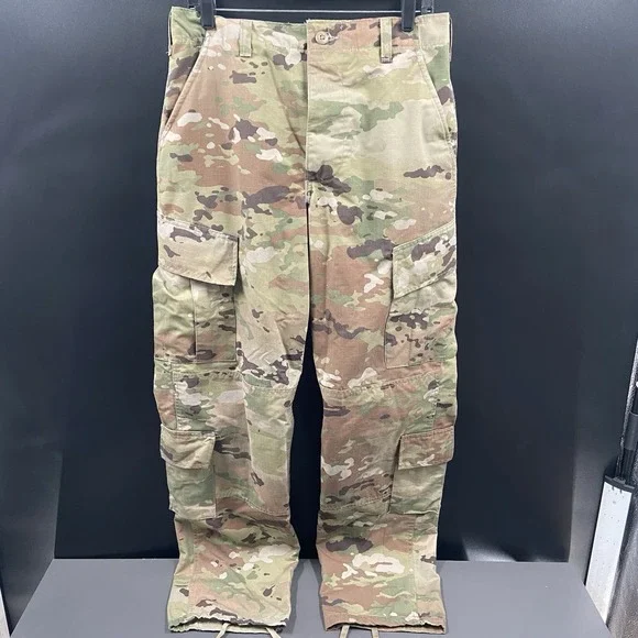 Combat Camo Insect‎ Shield Repellent Apparel Cargo Pants Mens Small Long 35