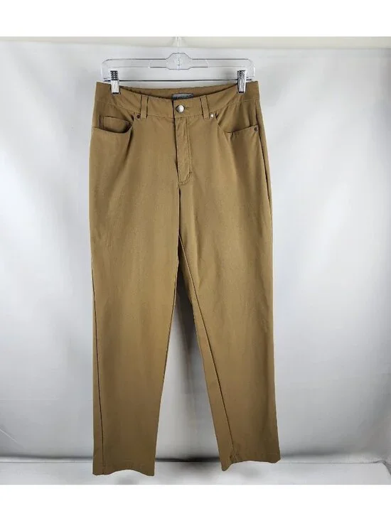 VRST Pants Mens 31x30 Tan Commuter Chino Flat Front Straight Stretch Pockets