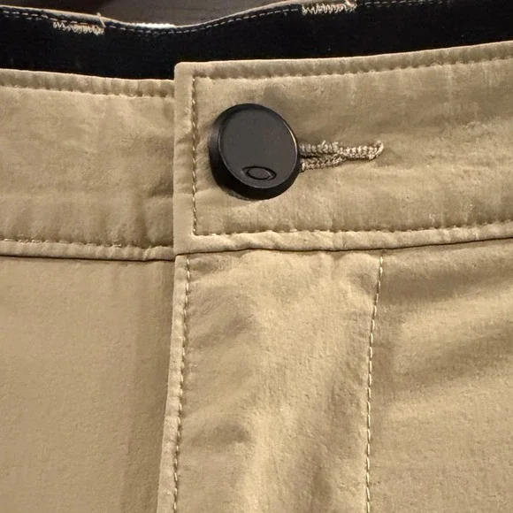 Oakley Golf Pants Khaki Performance‎ Straight Leg Mens 36x32