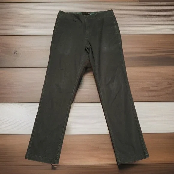 Burton Pants Mens 30 Navy Blue Chino Pants (32x32 Actual Sz) Stretch