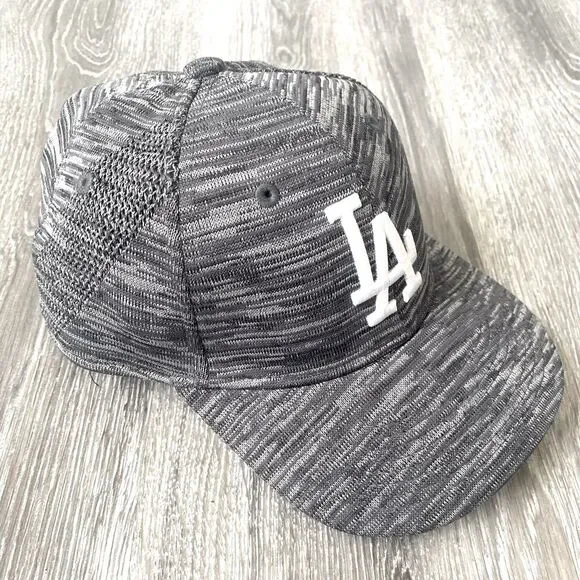 New Era Los Angeles Dodgers Gray Cap OS Curved Brim SnapBack Street Casual Chic