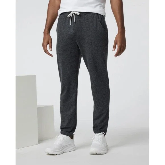 Vuori Men’s Ponto Performance Pant Charcoal Heather Gray Size XL EUC