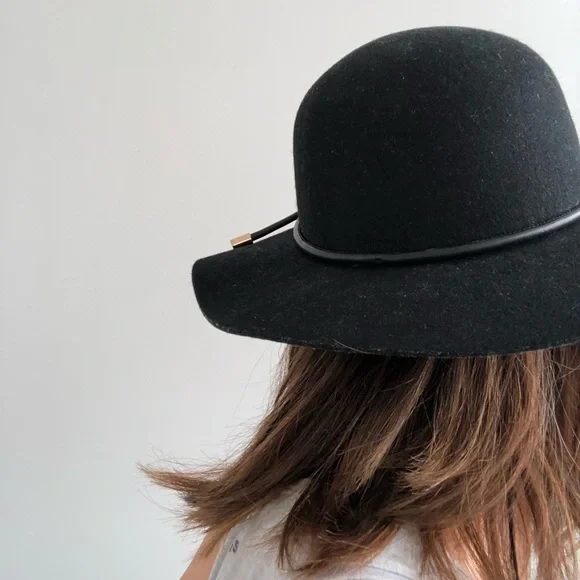 & Other Stories Black Felt Hat