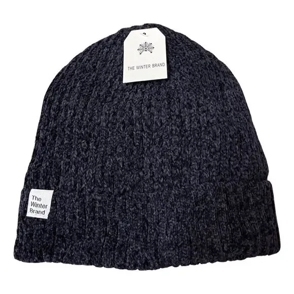The Winter Brand Chenille Beanie • NWT