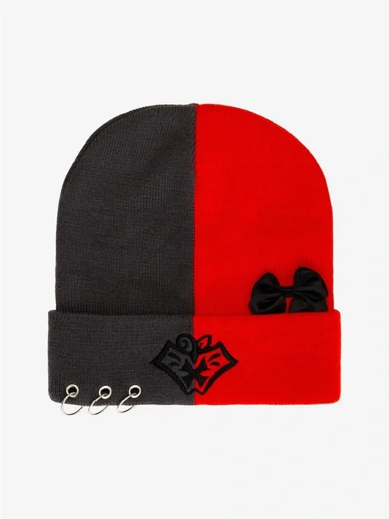 Hazbin Hotel Charlie & Vaggie Split‎ Beanie Hot Topic