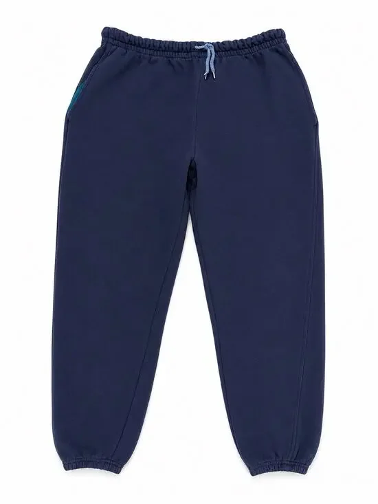 Vintage GANT Rugger Sweatpants Men’s Large Navy Blue Fleece Lined Joggers