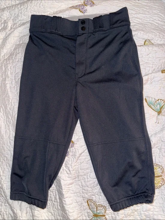 Men's black baseball pants