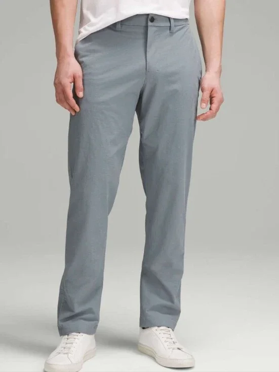 Lululemon ABC Classic Fit Trouser Pants Stretch Cotton VersaTwill Belgian Blue36