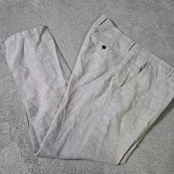Banana Republic Light Gray Men's Chinos