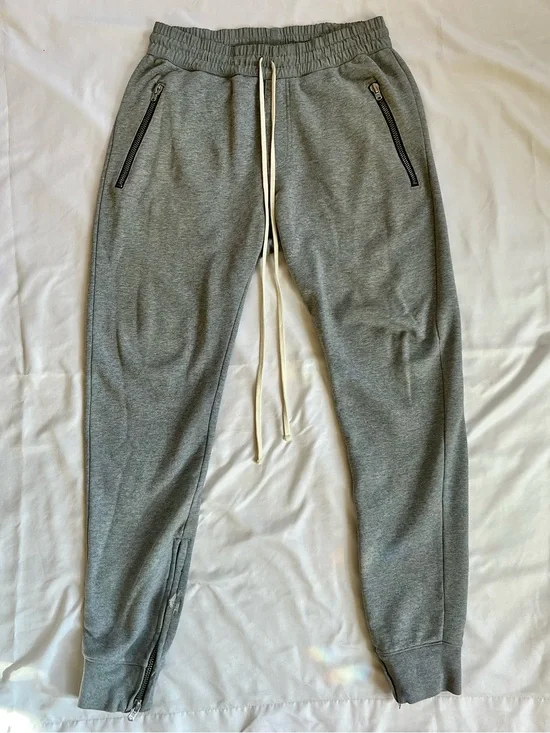 FOG Essentials Fear Of God Collection Two Gray Sweatpants Size M