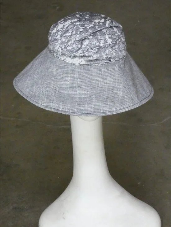 Buttercup Blue Cotton Women's Bucket Hat