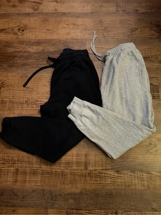 Goodfellow & Co. Navy Drawstring Pants - Black & Gray