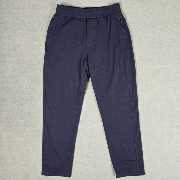 Public Rec All Day Every Day Pants Mens 32x30 Blue Polyester‎ Chino Commuter