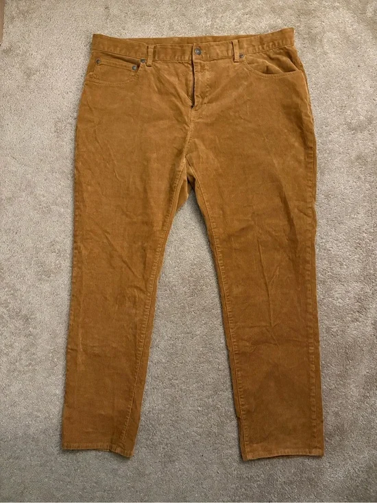 Brooks Brothers Regular Brown Corduroy Pants Men’s Size 40x30