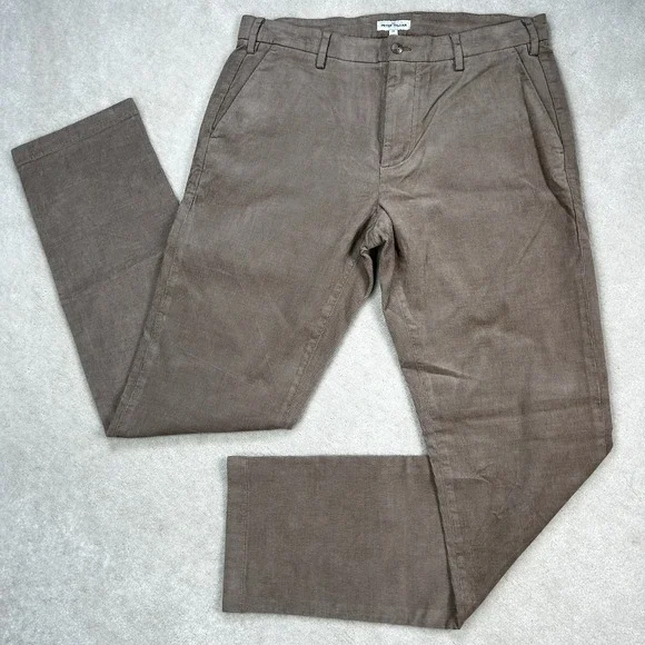 Peter Millar Crown Superior Soft Corduroy 5 Pocket Pants Men's 33x34 Stretch