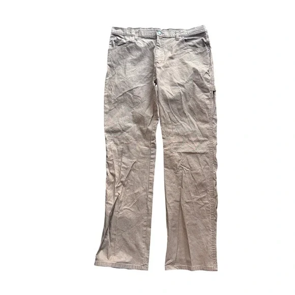Genuine Dickies Mens Carpenter Pants Duck Brown Canvas EU1939RBD 34x34