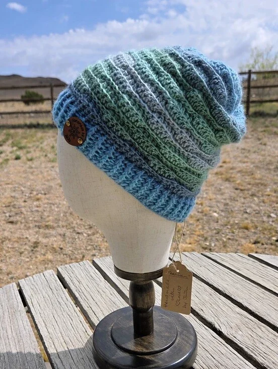 Artisan Handmade Crochet Lightweight Merino Wool Blend 