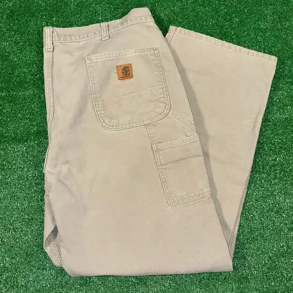 Y2K Carhartt B11 DES Original Dungaree Fit Carpenter Pants 40x32