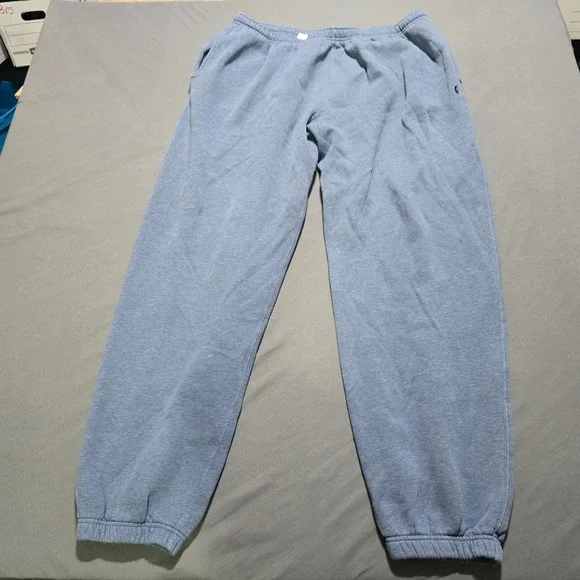 Flaws Polo Ralph Lauren Sweatpants Mens XL Blue Fleece Joggers Pony Logo