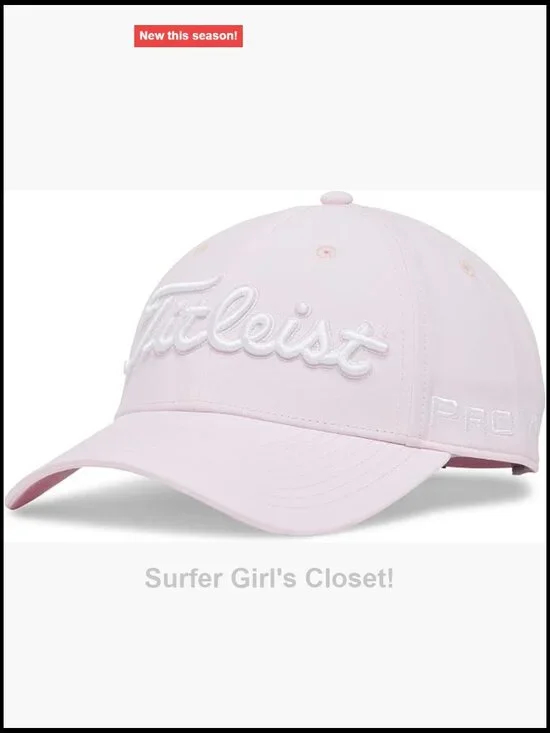 4-Way Stretch Performance Golf Hat with UPF 50+ Moisture Wicking