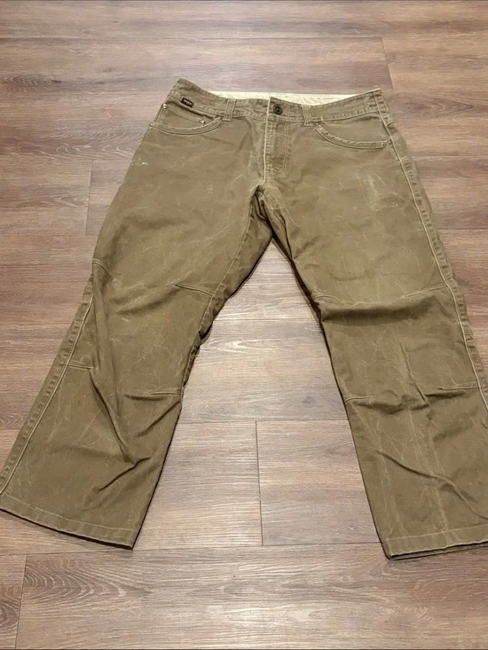 Kuhl Brown Canvas pants size 32 x 30