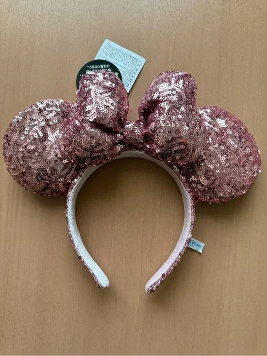Disney Pink Sequin Minnie Ears Headband