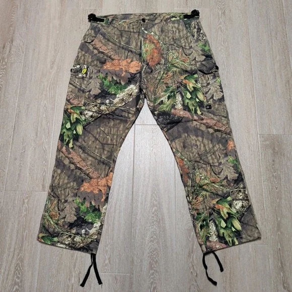 Scent Blocker Cargo Hunting Pants Mens 2XL Camo Mossy Oak Break-Up‎ S3 42x31