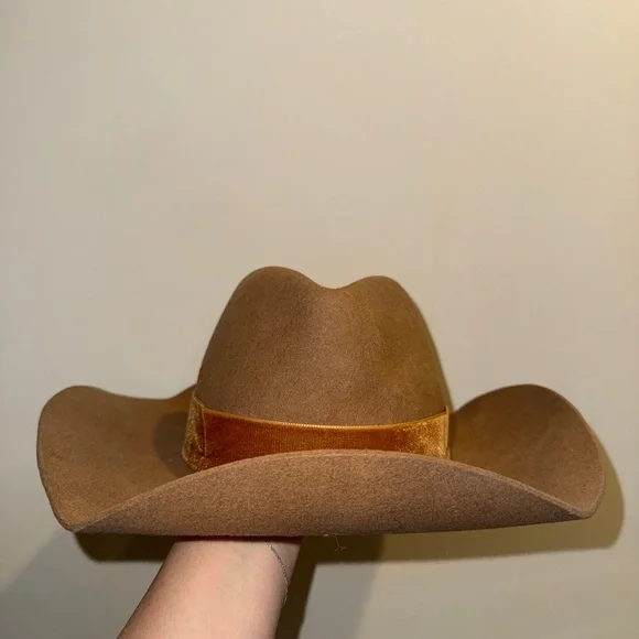 Lack Of Color 100% Australian Wool The Mirage Wide Brim Fedora Women’s (55 sm)