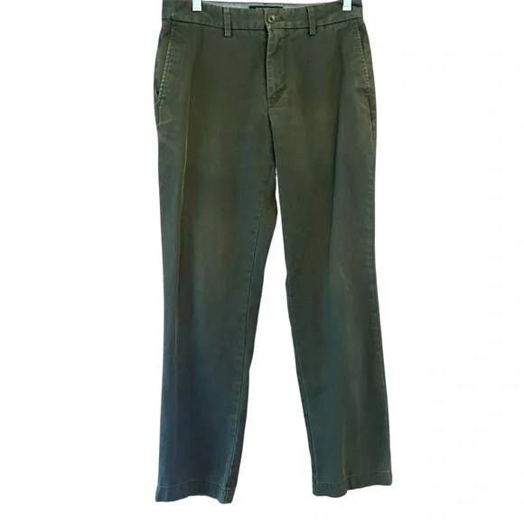 Banana Republic Men's Straight Fit Emerson Chino Sharp Grey Size 30x30