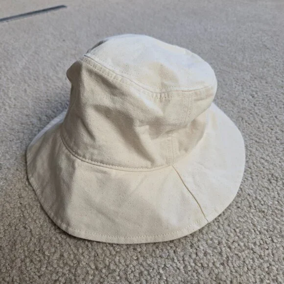 NWT Madewell Unbleached Cotton Bucket Sun Hat