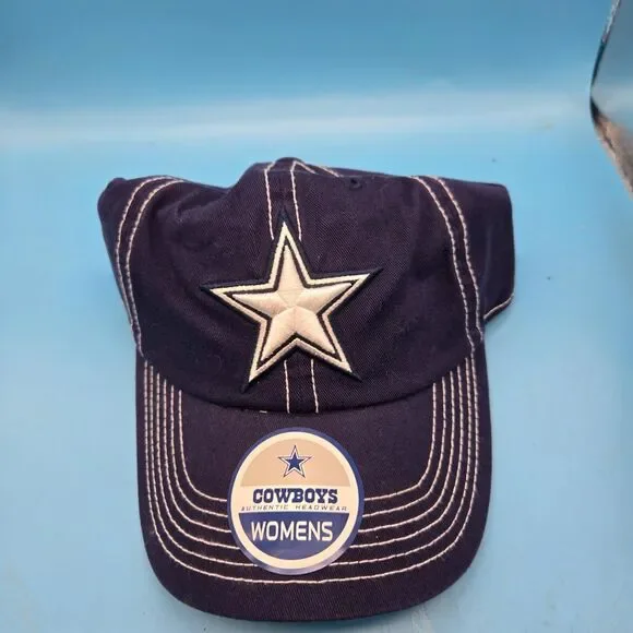 Nfl Dallas Cowboys Women's Navy Hat (BR)