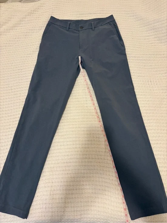 Lululemon abc classic fit trouser 32x34 grey versatwill