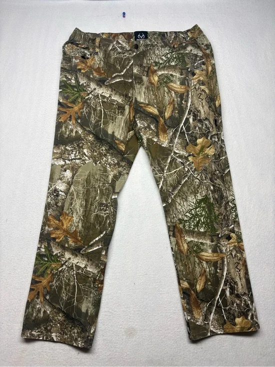 Realtree Performance Pant Camo Men's Outdoor Hunting Sz Large 36-38 Inseam 30”