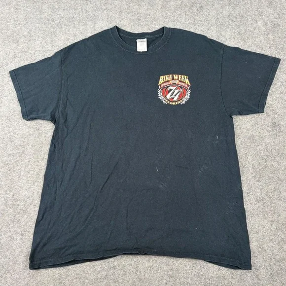 Gildan Bike Week 2015 T Shirt Mens XL‎ Daytona Beach Florida Motorcycle Graphic