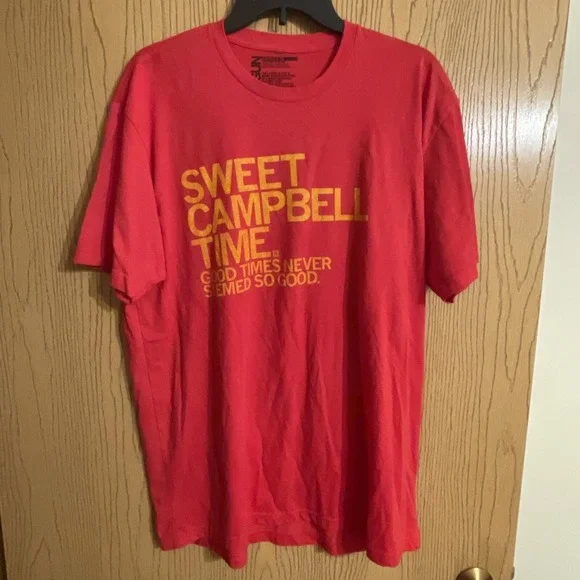 Unisex Ray Gun T-Shirt Sweet‎ Campbell Time Red Size XL Iowa State Football