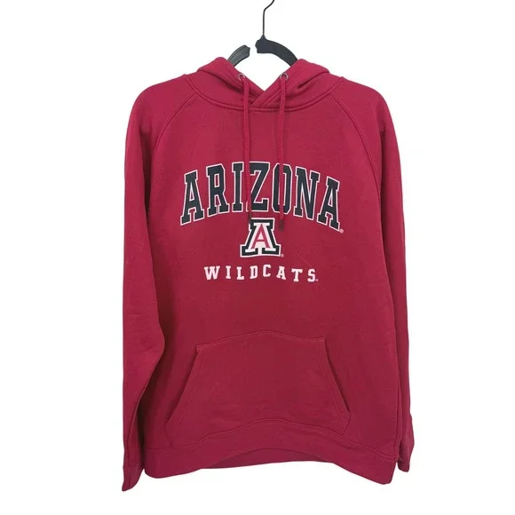 Colosseum‎ Arizona Wildcats Hoodie Mens Large Red NCAA Pullover Sweatshirt L